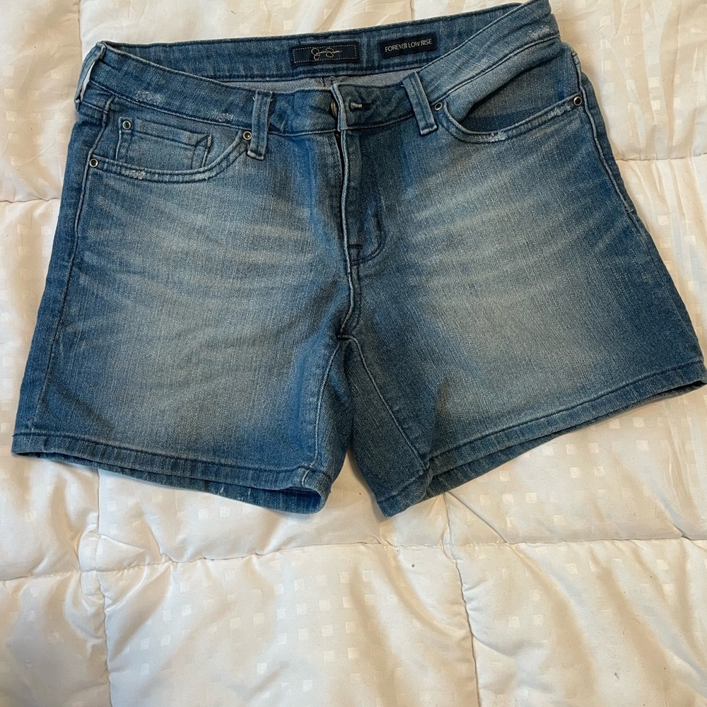 Women's Blue Denim Shorts